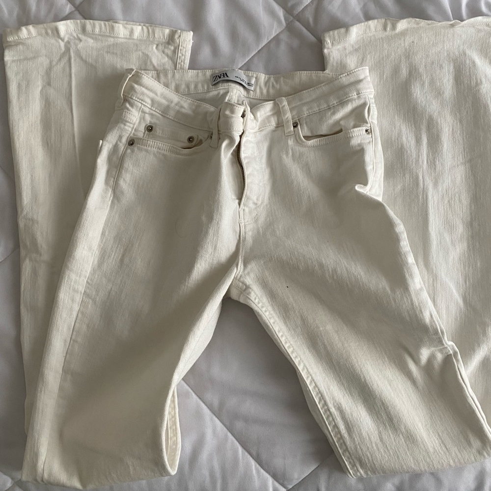 ZARA flare skinny jeans